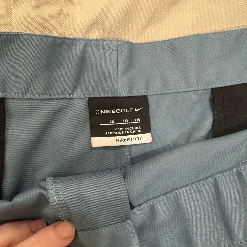 Nike golf fit dry blue shorts 10.5”inseam